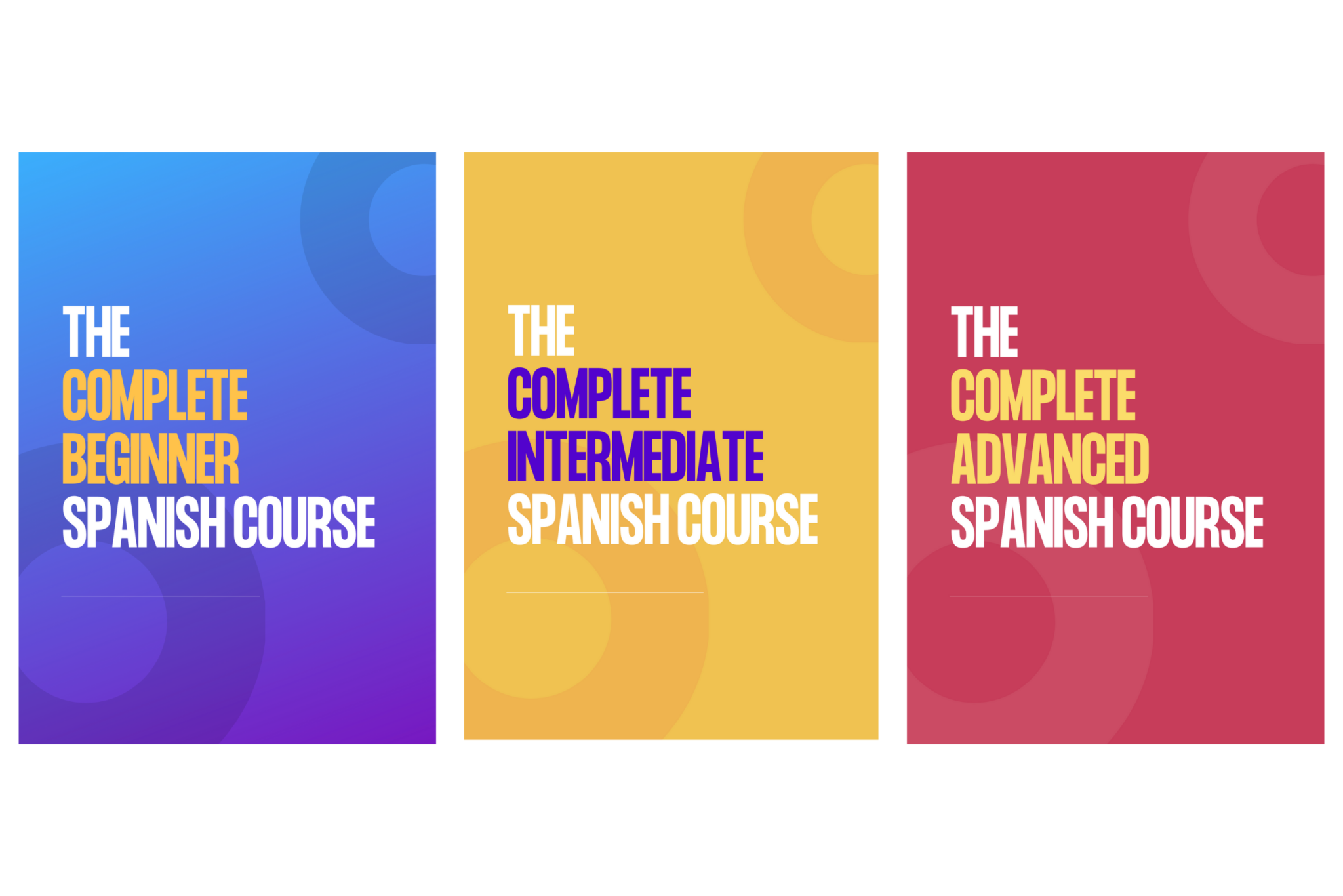 Complete Spanish Courses Bundle (All levels) My Daily Spanish Courses